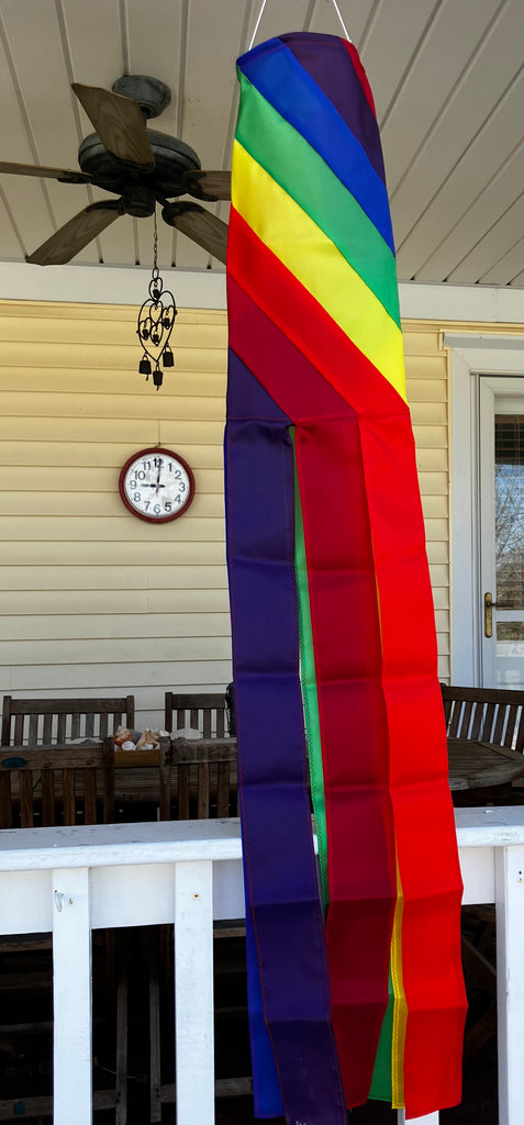 spiral windsock 4 feet long includes shipping